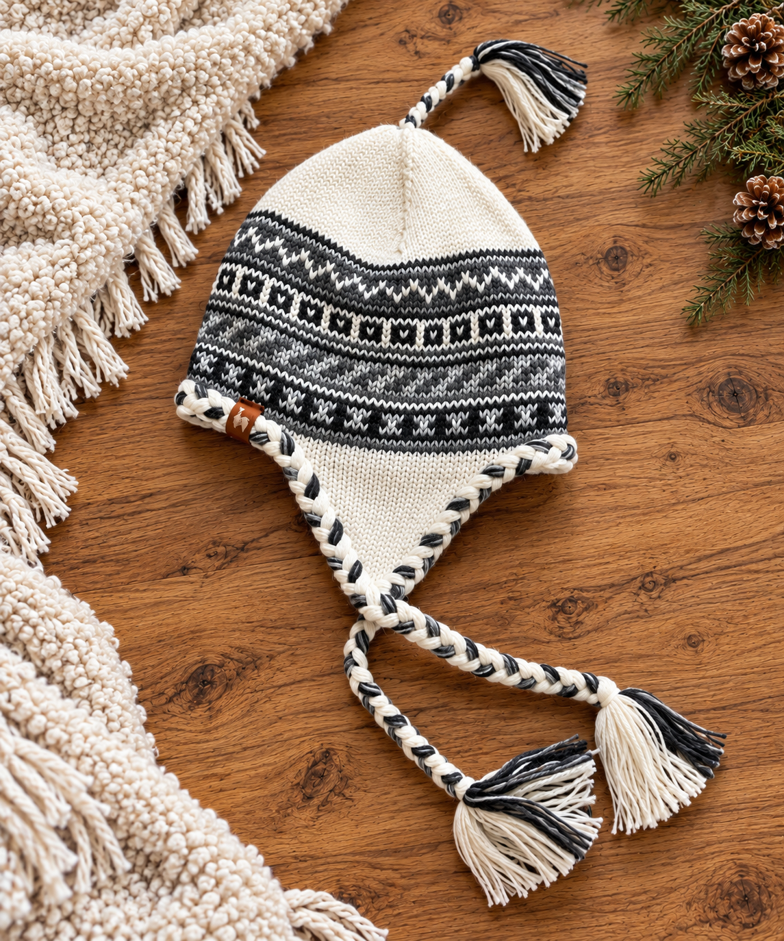 Classic Alpaca Chullo Hat