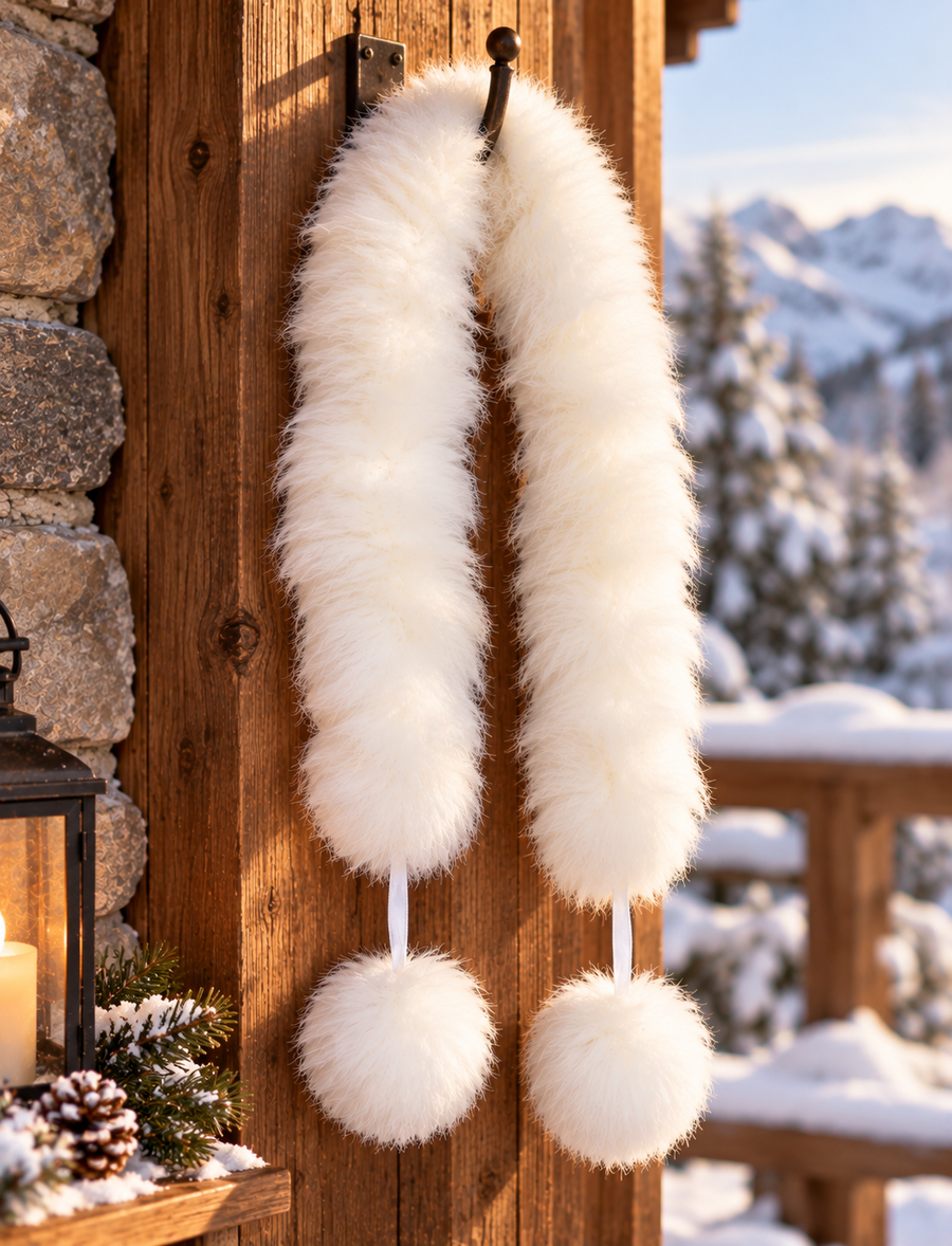 Alpaca Fur Scarves