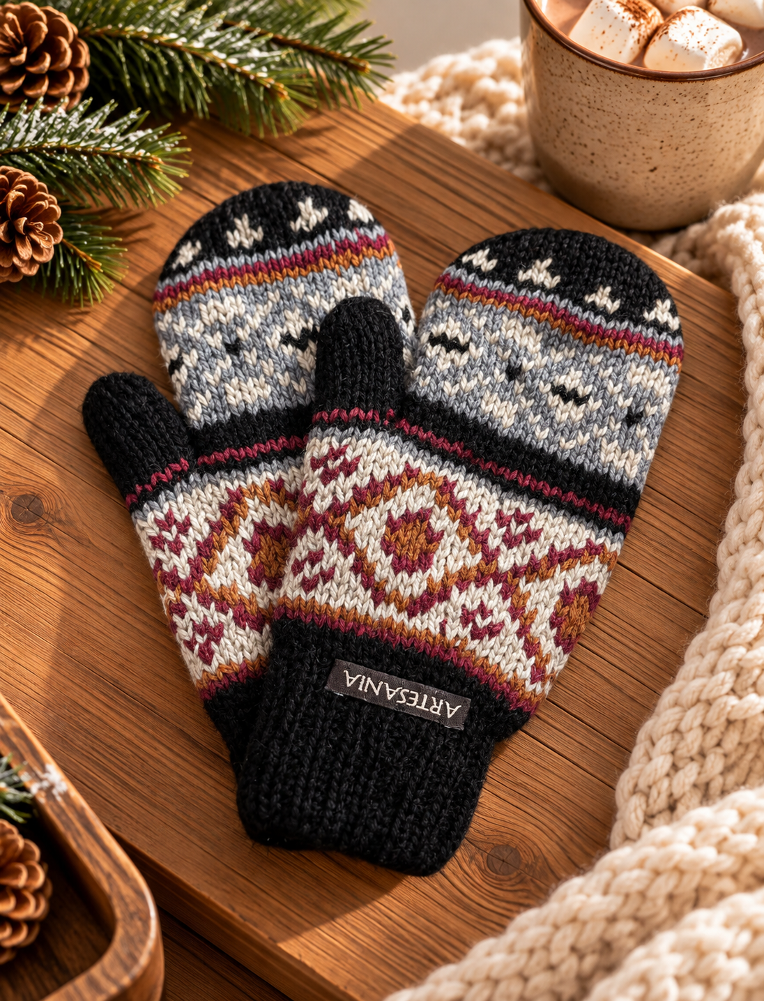 Artesania Knit Mittens