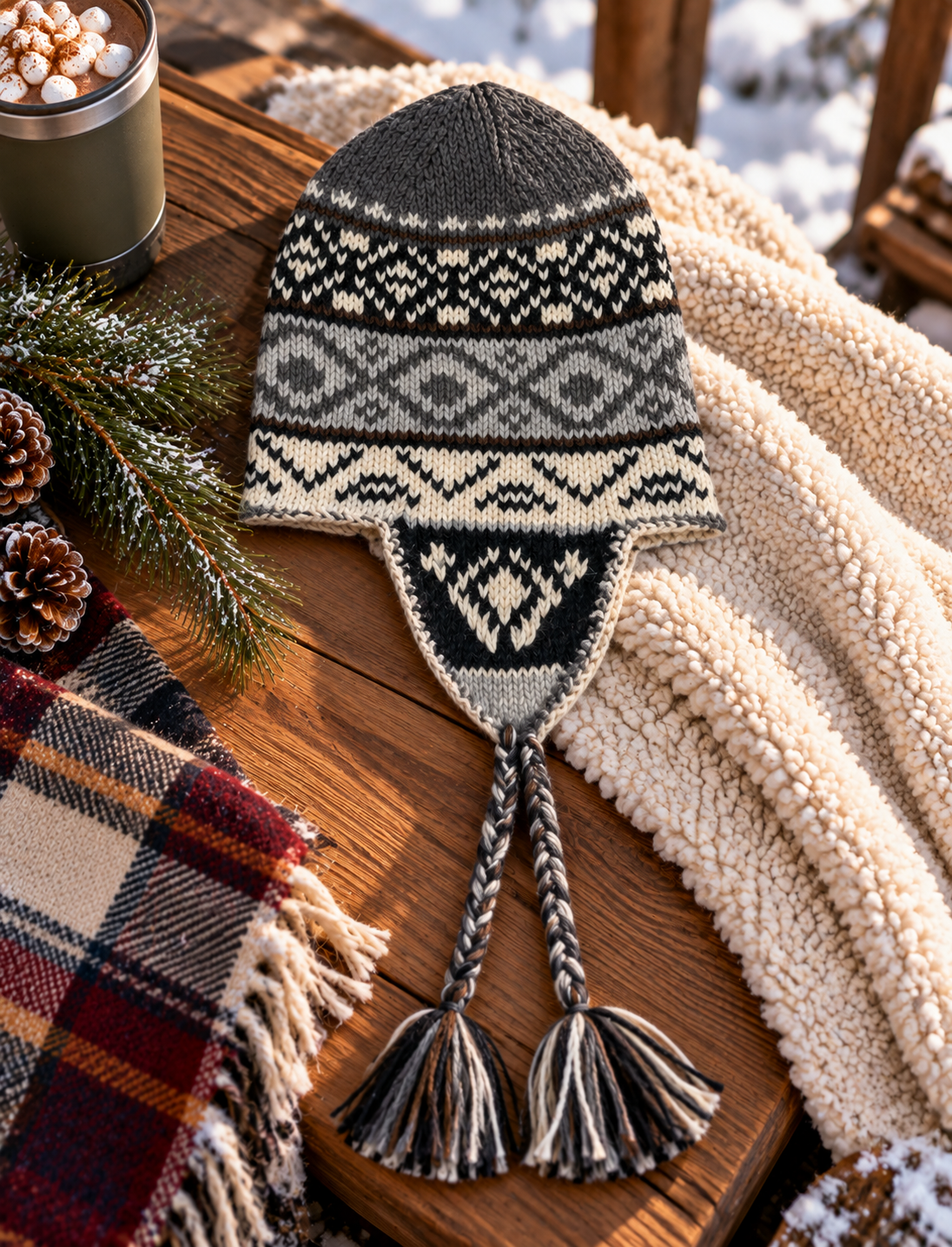 Multi Chullo Hat