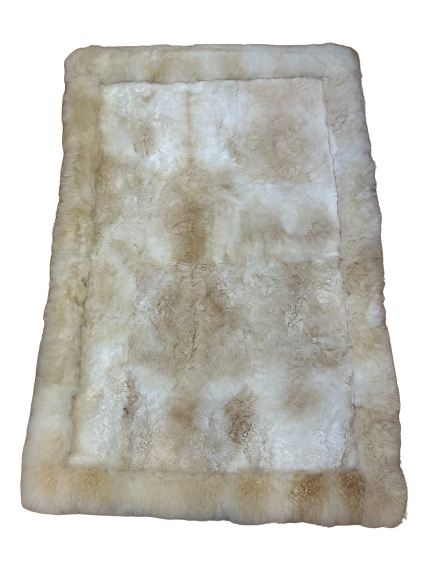 Light Cream Alpaca Rug (3x4ft)