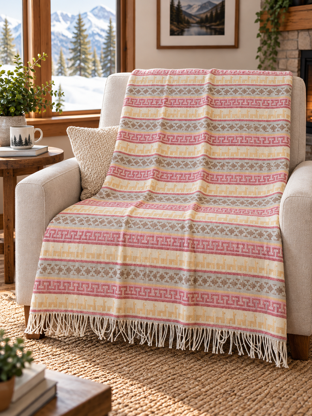 100% Baby Alpaquita Blanket