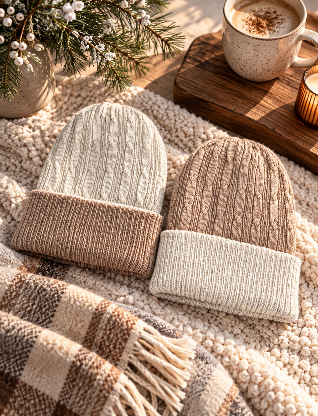 Lightweight Deluxe Reversible Beanie