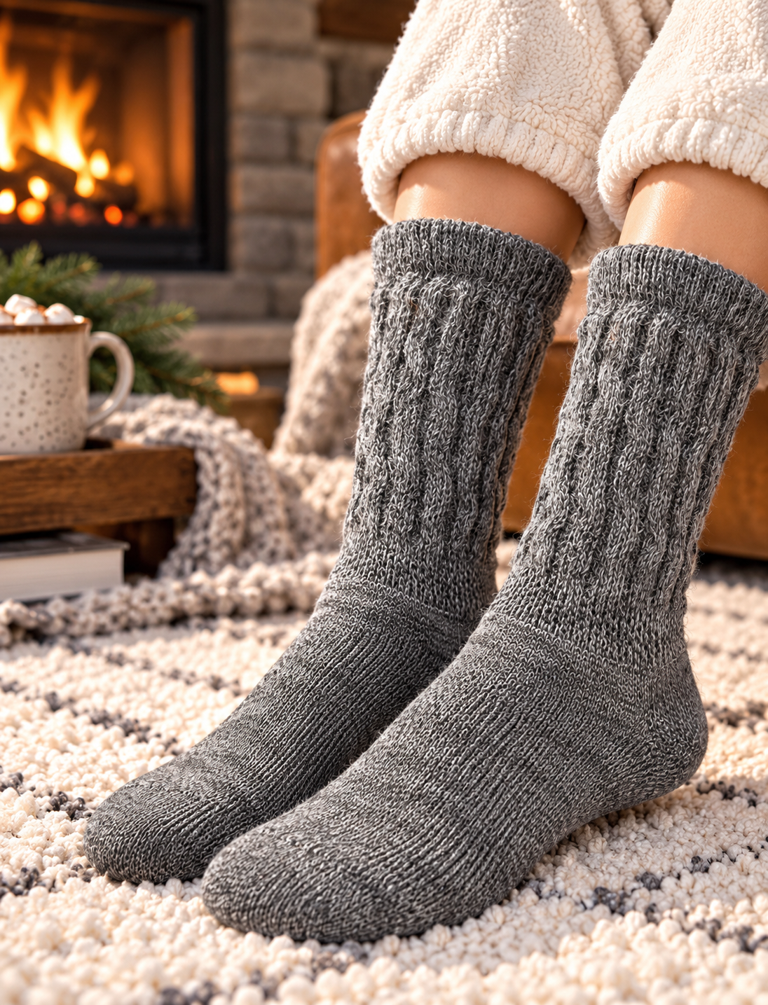 Therapeutic Alpaca Socks