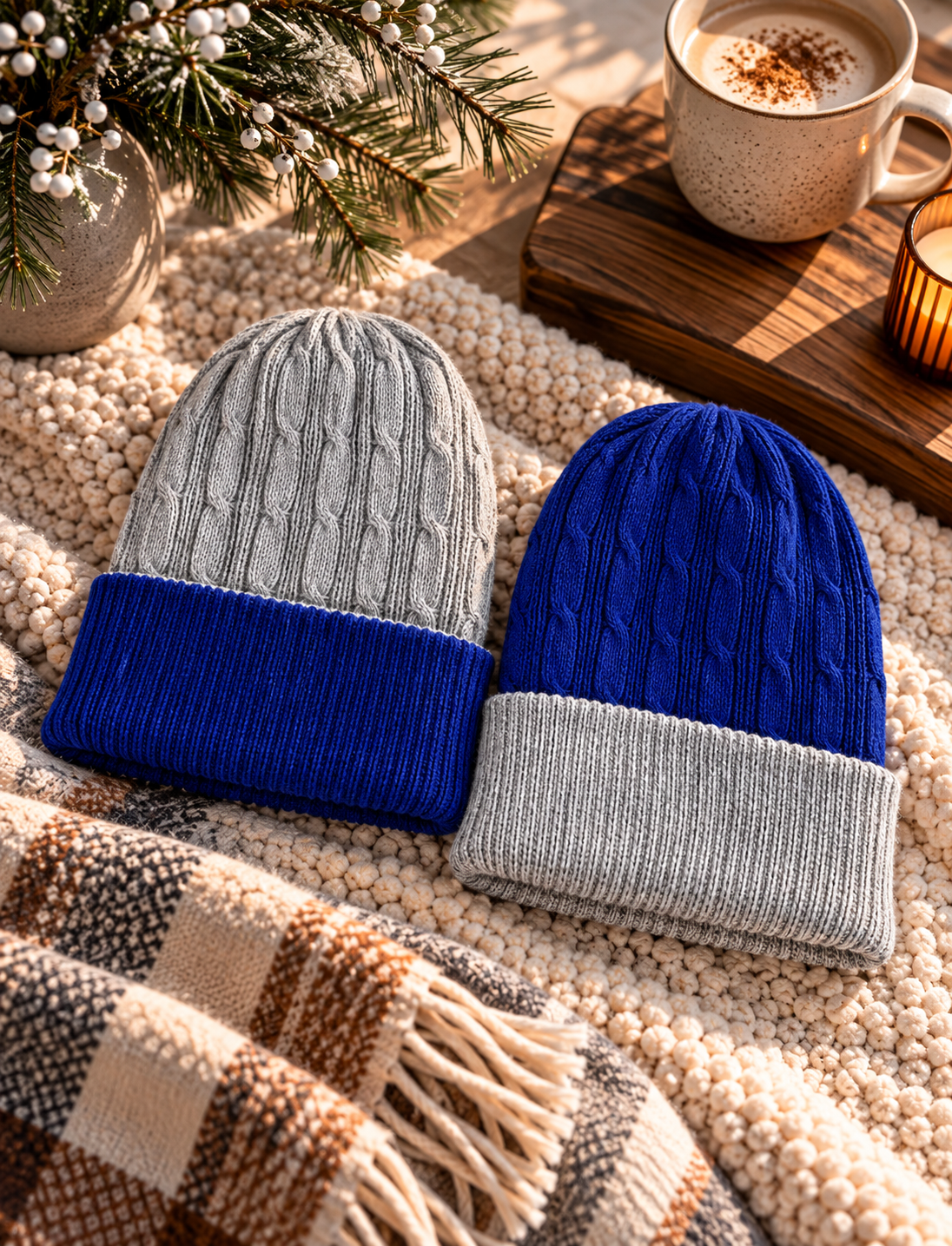 Lightweight Deluxe Reversible Beanie