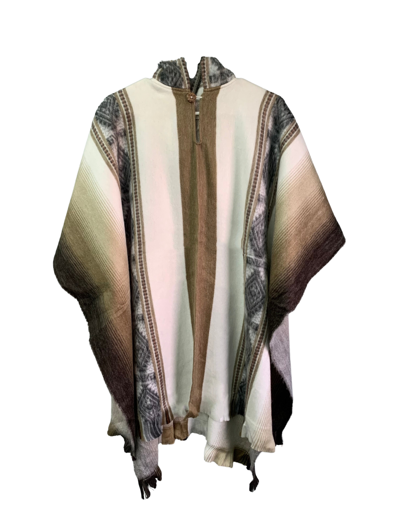 Cajamarca Unisex Hooded Poncho