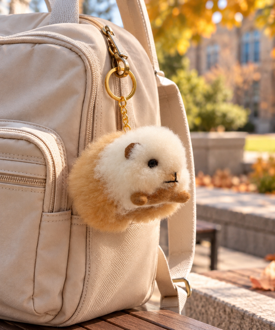 Guinea Pig Keychain