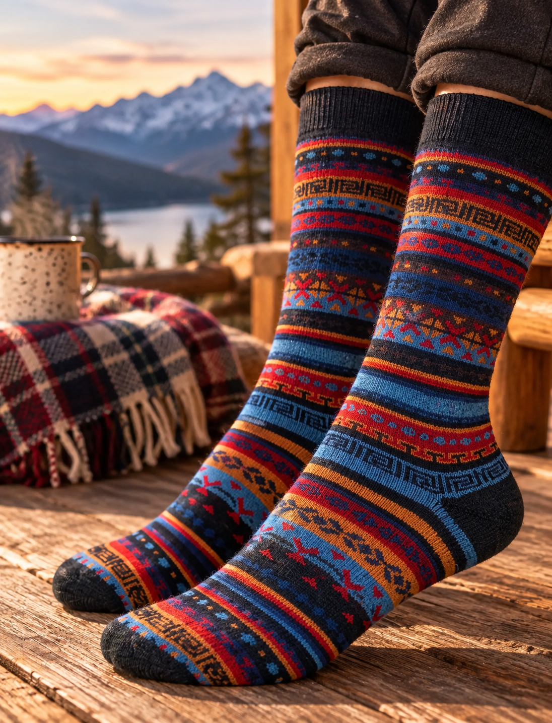 WM Fair Isle Socks
