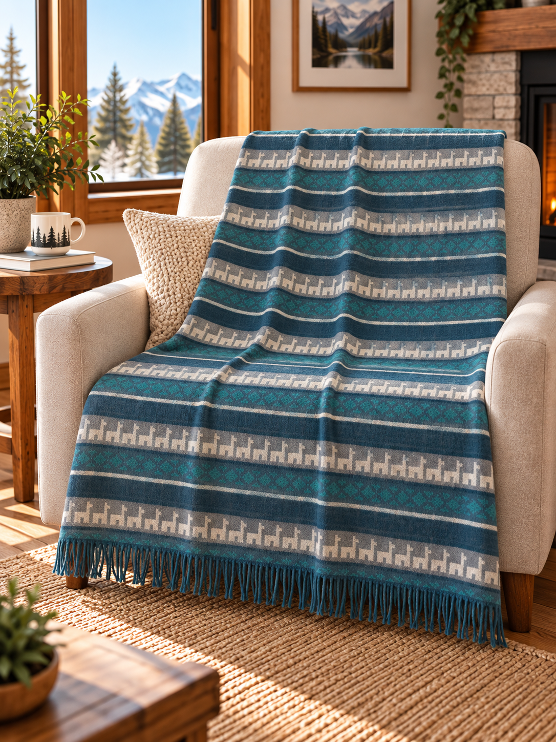 100% Baby Alpaquita Blanket