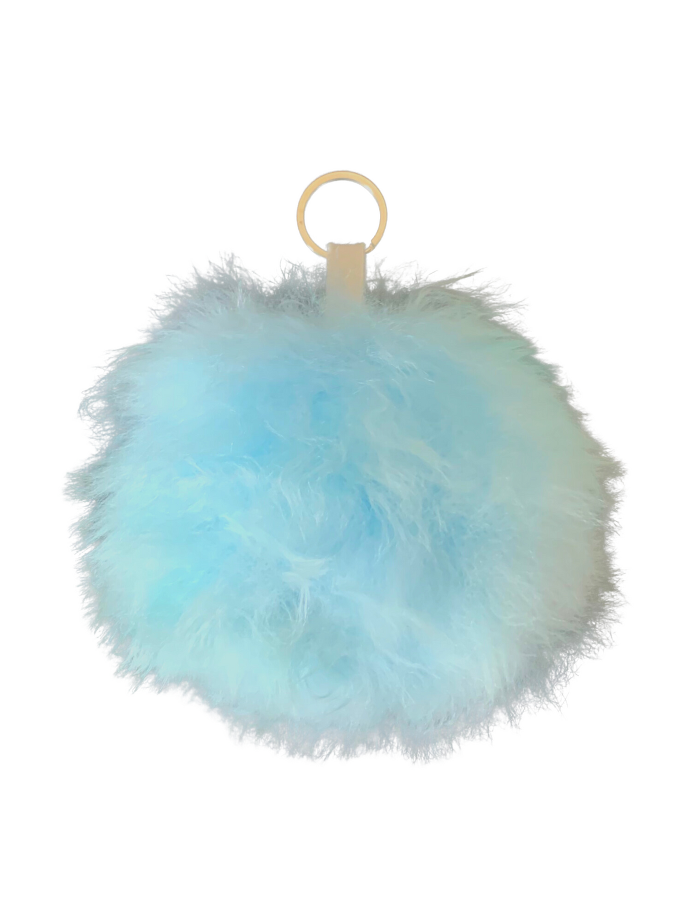 Puff Ball Keychain