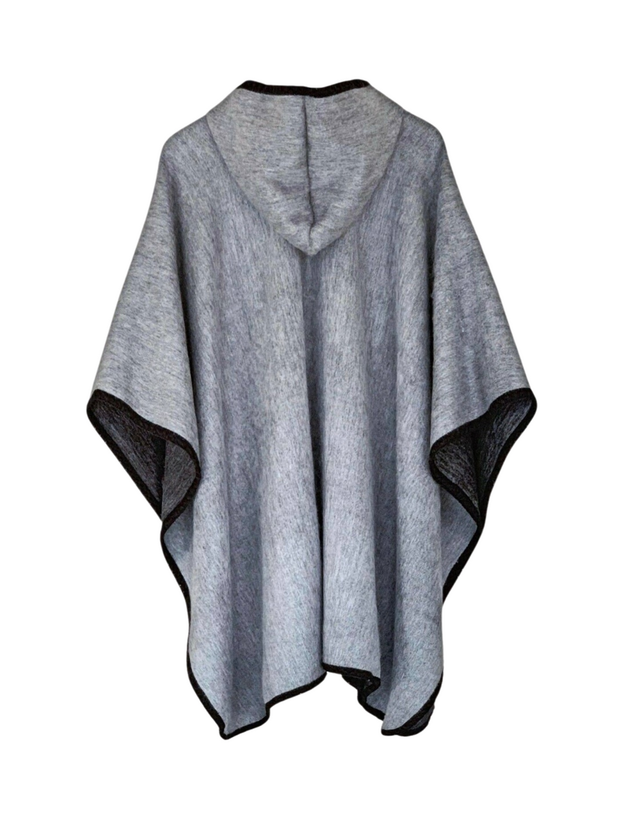 Pucallpa Unisex Hooded Cape Poncho