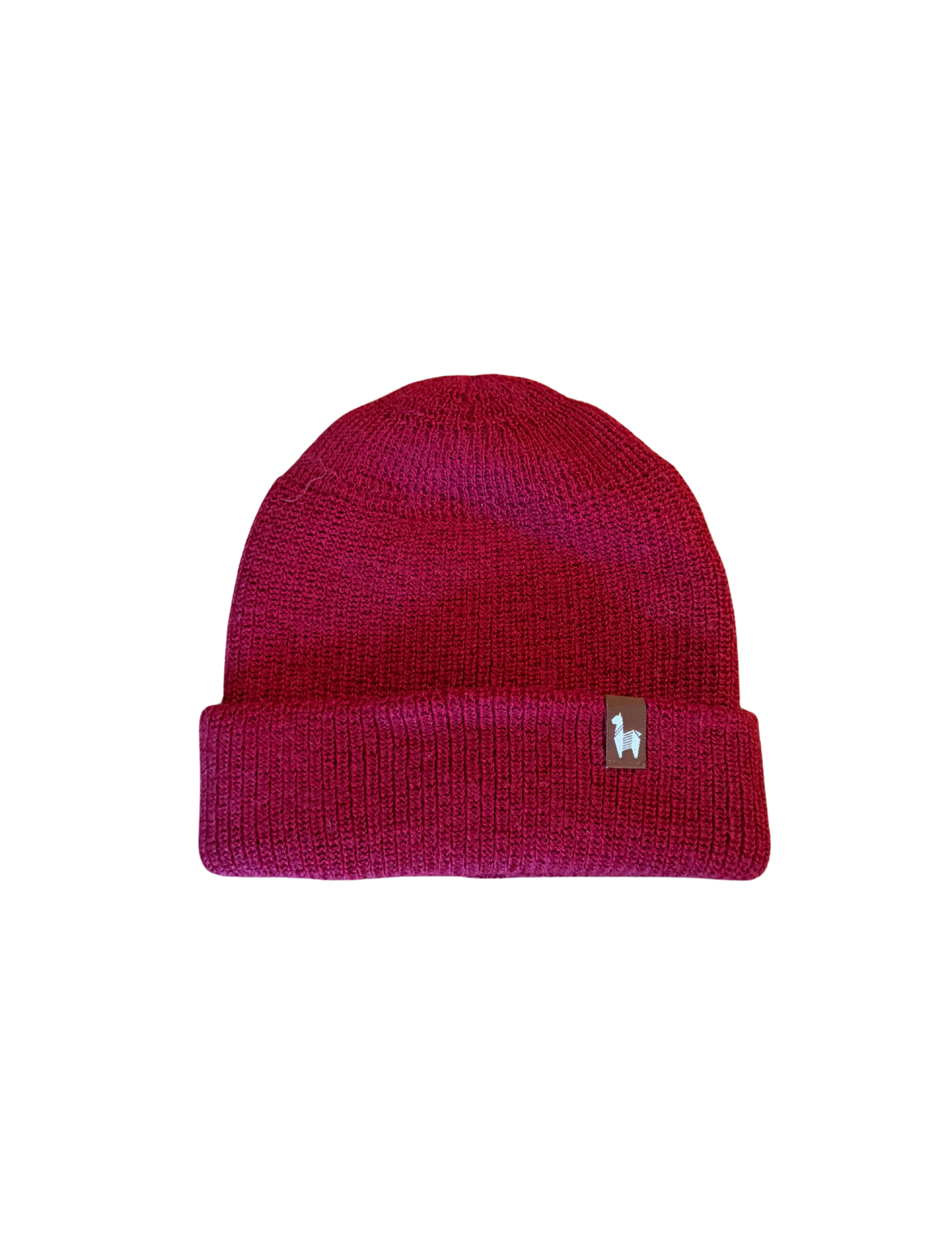 Reversible Knit Alpaca Hat